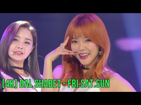 [ 4K LIVE ] Dal★shabet - Fri.Sat.Sun  (COMEBACK) - (161011 The Show)