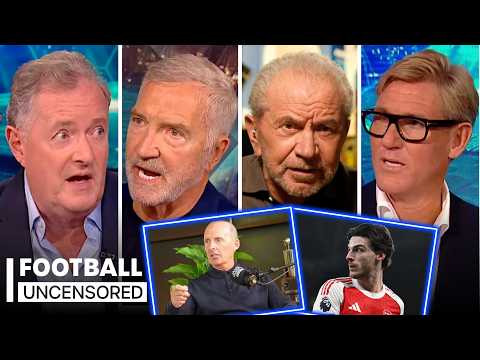 “It’s DISGUSTING!” Piers Morgan SLAMS Mike Dean & Graeme Souness Doubles Down On Rice Criticism