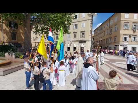 Tijelovska procesija Rijekom