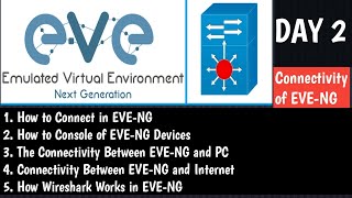 Eve-NG | Day 2 | Connectivity Details of Eve-NG | Connectivity  between PC and Internet | Wireshark