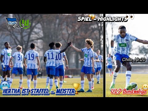 Loco Abonnenten Spieltag 🔥⚽️- Hertha BSC vs  VFL Wolsburg | U17 Bundesliga💯