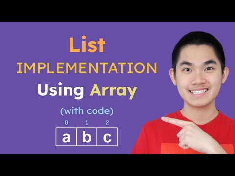 List Implementation Using Array Data Structures And Algorithms