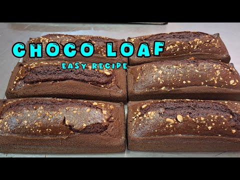 Choco loaf recipe,pangnegosyo recipe,baking tutorial