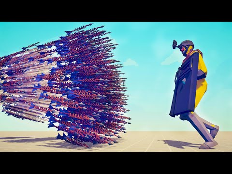 S.W.A.T.  SHIELD vs EVERY GOD - Totally Accurate Battle Simulator TABS