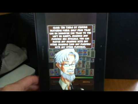 Super Mahjong - BlackBerry Playbook Game Review