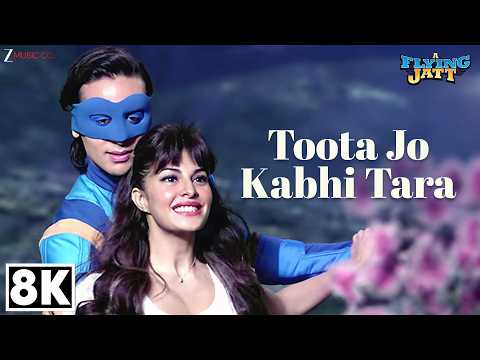 Toota Jo Kabhi Tara 8K Video | A Flying Jatt | Tiger Shroff, Jacqueline | Sumedha K | Sachin Jigar
