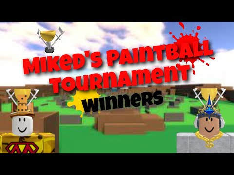 ROBLOX - WHAT HAPPENED TO THE WINNERS OF MIKED'S PAINTBALL TOURNAMENT?