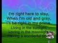 Tiny Tim -  Living in the Sunlight (Lyrics)