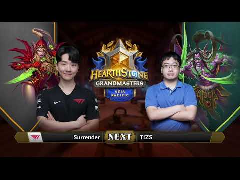 Surrender vs TIZS | 2021 Hearthstone Grandmasters Asia-Pacific | Decider | Season 1 | Week 3