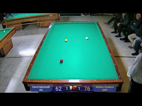 13° Carraresi  -  Matteo Gualemi (NP)  - vs -  David Martinelli (N)