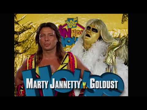 WWF Raw 10/16/1995 - Goldust Threatens Marty Jannetty