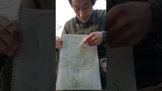 #painting え〰️！(  -_・)? #art