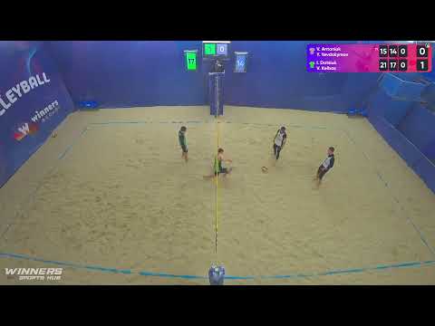 10:30 V. Antoniuk / Y. Yevdokymov - I. Datsiuk / V. Kelbas 03.02.2023 | Winners Beach Volleyball