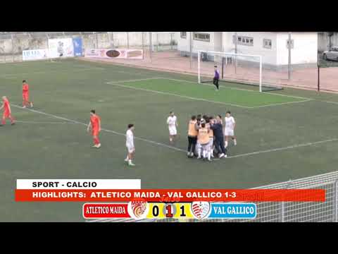 HIGHLIGHTS:  ATLETICO MAIDA - VAL GALLICO 1-3