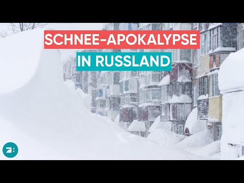 Kamtschatka versinkt im Schnee: Jahrhundert-Winter fordert Tote