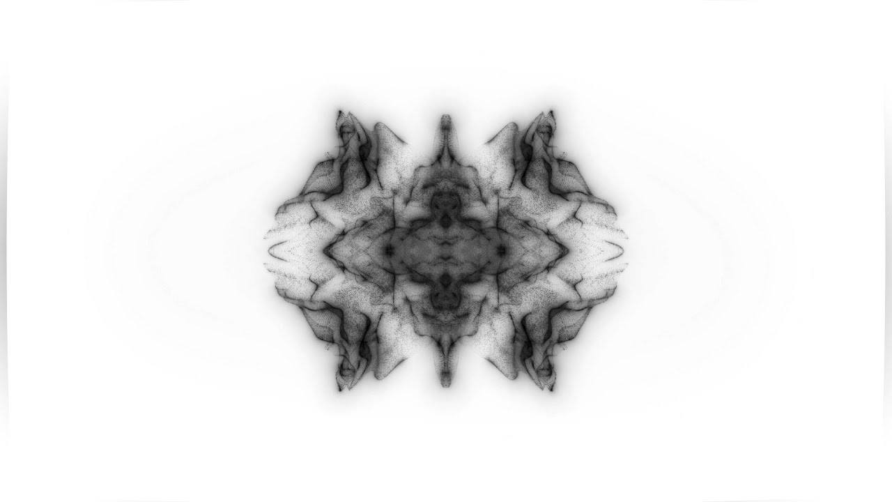 Artificial Intelligence in Motion Technological Black Particles on a White Background  Abstract