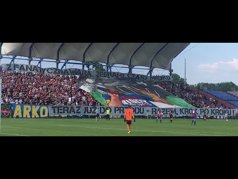 Bluzgoteka, oprawa i doping baraże o III ligę Polonia Bytom - Ruch Radzionków 1:1 16.06.2018