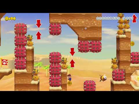 [SMM2] The Holy Mountain by cry4help (me)