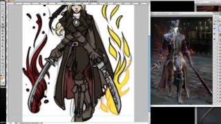Bloodborne's lady Maria of the Astral Clocktower fanart