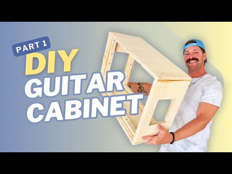 DIY Building A 1x12 Guitar Amp Cabinet - PART 1