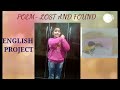 #English Project# Beautiful Poem#Lost and Found# Grade-1#