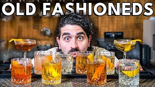 The ULTIMATE Old Fashioned Ranking! (Making & Ranking 10 OF)