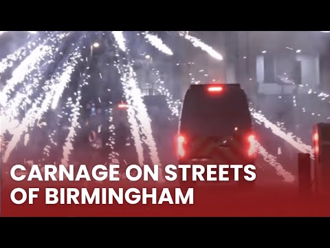 All HELL breaks loose in Birmingham as streets turn into a WAR ZONE