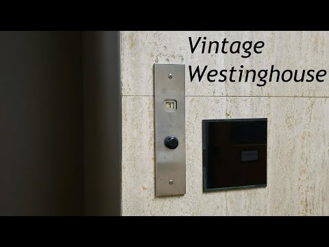Vintage Westinghouse Traction Elevator @ St. Joseph County Public Library, South Bend, IN