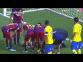 Leo Messi's knee injury in Barcelona - Las Palmas 2-1 26.09.2015