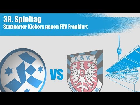 38. Spieltag, Stuttgarter Kickers vs FSV Frankfurt - Spielbericht