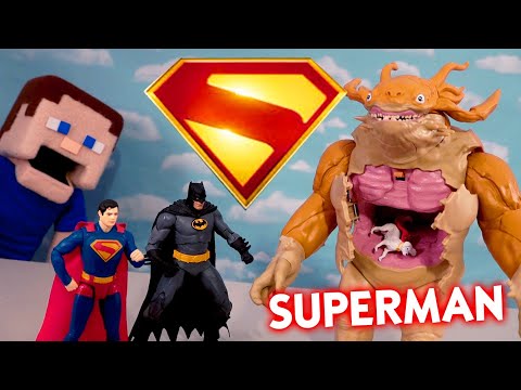 Superman Movie, Batman vs. Kaiju Monster Slime Battle Playset Pack - Spinmaster 2025