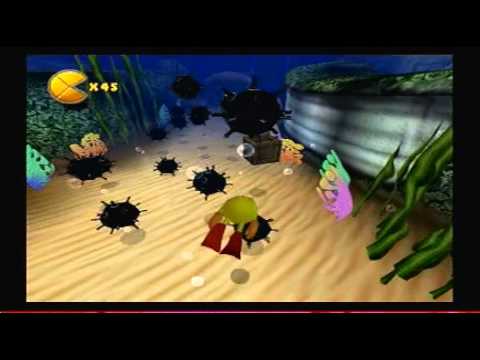 Pac-Man World 2 100% Walkthrough Part 19 - Shark Attack