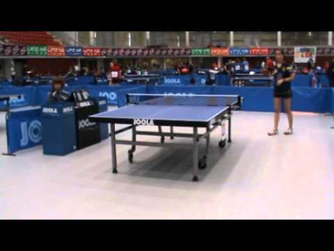 110423 Linz, JGT, Emma Højlund - Anna Ibanez