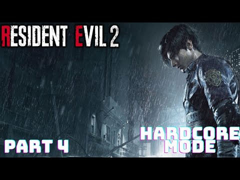 Resident Evil 2 Remake PS5 Hardcore mode Full gameplay Playthrough Leon - Pt 4 : Zombie Dogs !