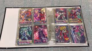 私が今まで集めた『ガンダムトライエイジ』のカードお披露目会8冊目