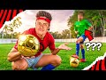 TREINEI 7 DIAS PARA JOGAR FUTEBOL COM UM JOGADOR PROFISSIONAL