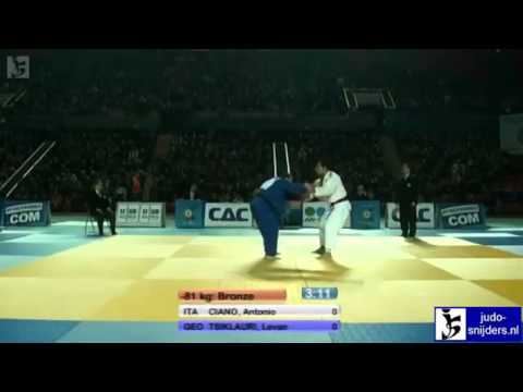 Antonio Ciano ITA) vs  Levan Stiklauri (GEO) [-81kg] bronze World Cup Tblisi 2012