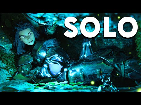 SOLO Progress In My OP Rathole! | ARK
