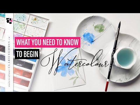 New to Watercolour? Start with this video