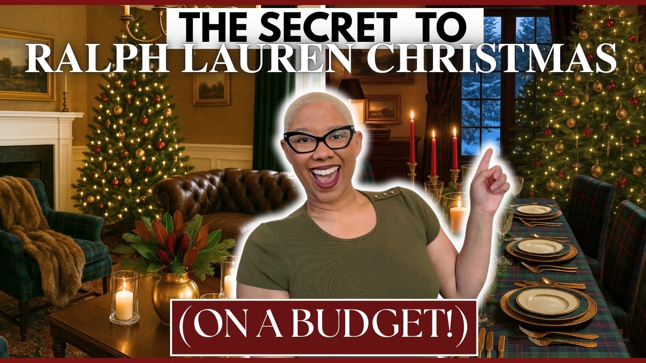 The Hidden Formula Luxury Designers Use for a Ralph Lauren Christmas Look Affordably!