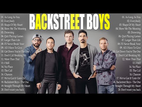 Best of Backstreet Boys | Backstreet Boys Greatest Hits Full Album Playlist 2025#backstreetboys