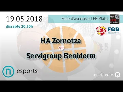 FASE ASCENS LEB PLATA // HA Zornotza vs Servigroup Benidorm
