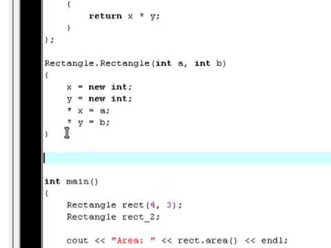 C 37 Object Oriented Programming Classes Tutorial Part 4