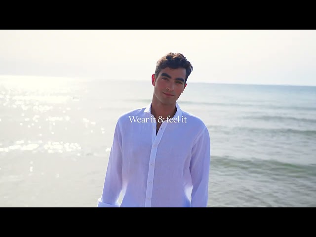 Vídeo relacionado con Polo Club Camisa Oxford Blanca de Hombre con Logo Bordado 100% algodón