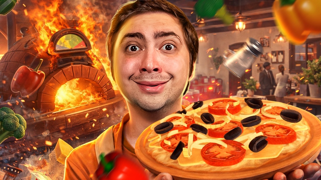 NUNCA VENHA NESSA PIZZARIA! - PIZZA SLICE COM OS AMIGOS