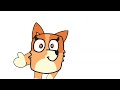 NEVER GONNA GIVE YOU UP ANIMATION MEME Bluey