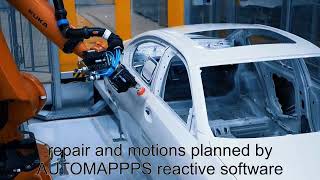 Vision-based paint-repair with robots using AUTOMAPPPS software