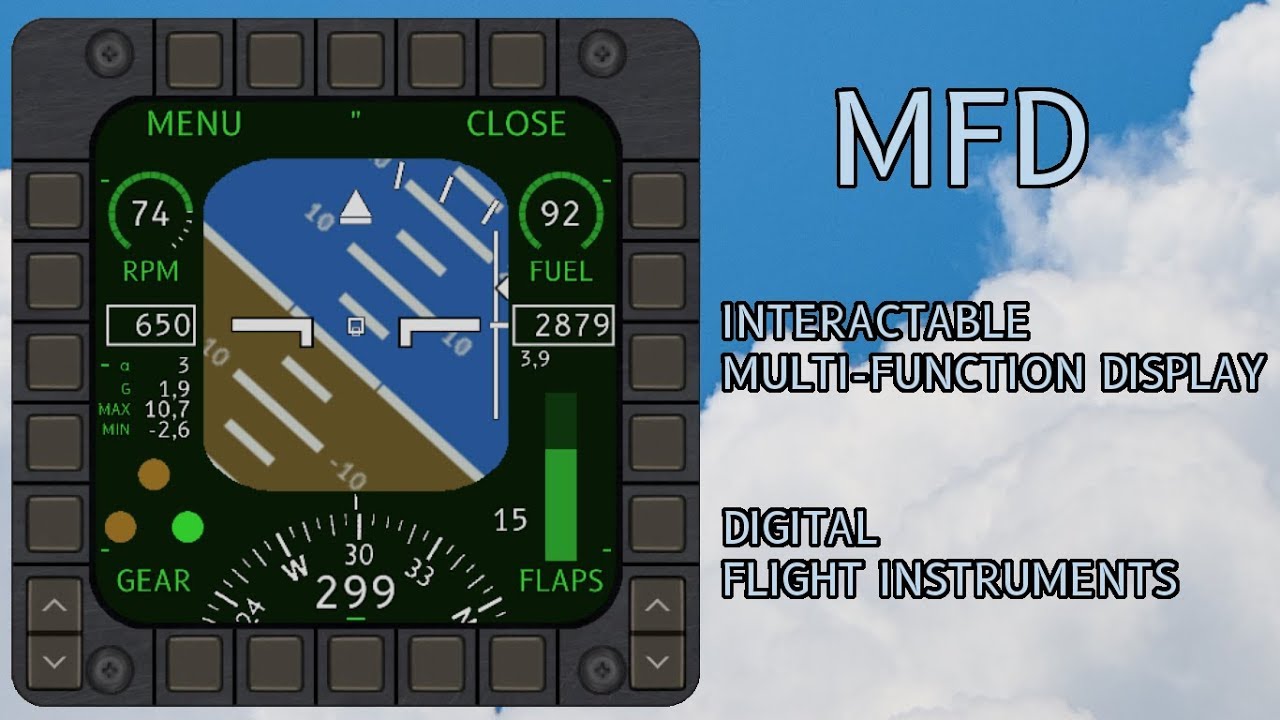 MFD - Interactable Multi-Function Display