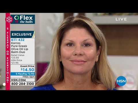 Korres – Lippenbalsam-Duo mit reinem griechischem Olivenöl