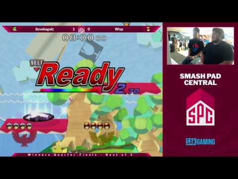 The Smash Lab 94 Winners Quarters - ilovebagelz (Luigi) vs Wisp (Captain Falcon)